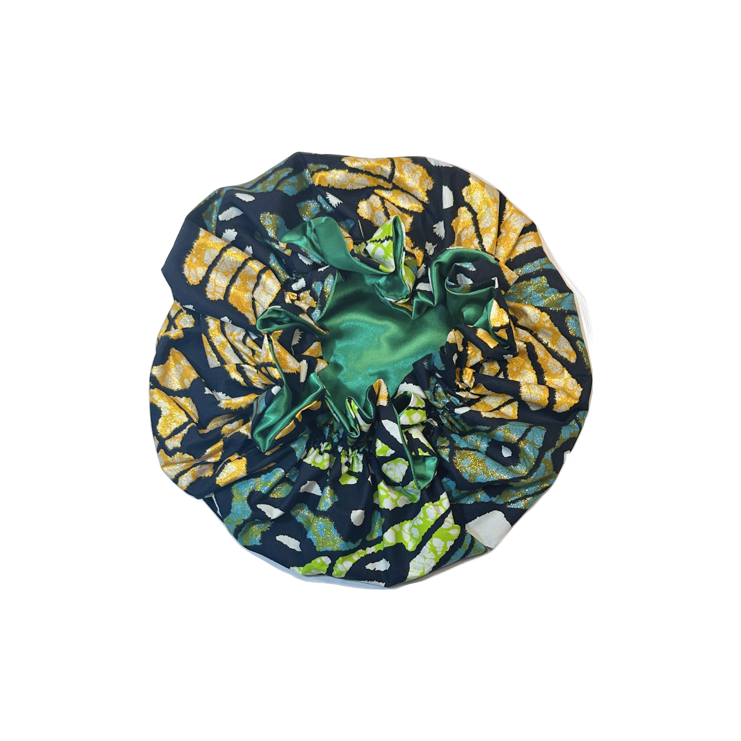 Adult African Print Flare Bonnet