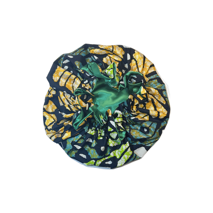 Adult African Print Flare Bonnet
