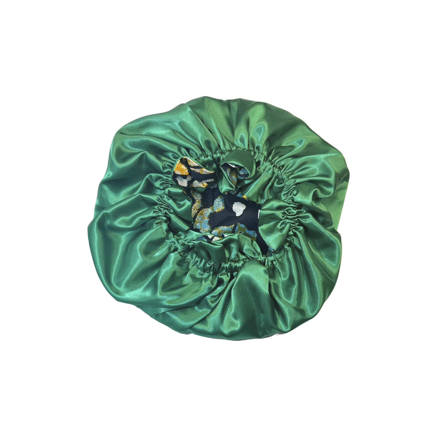 Adult African Print Flare Bonnet