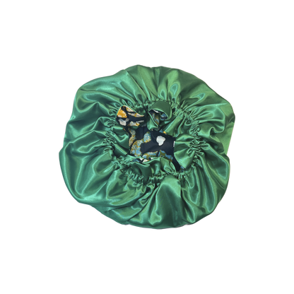 Adult African Print Flare Bonnet