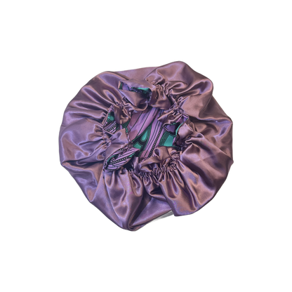 Adult African Print Flare Bonnet