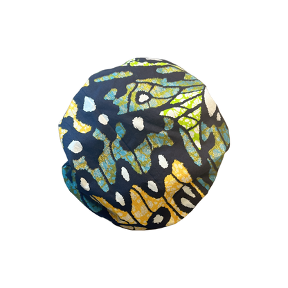 Adult African Print Flare Bonnet