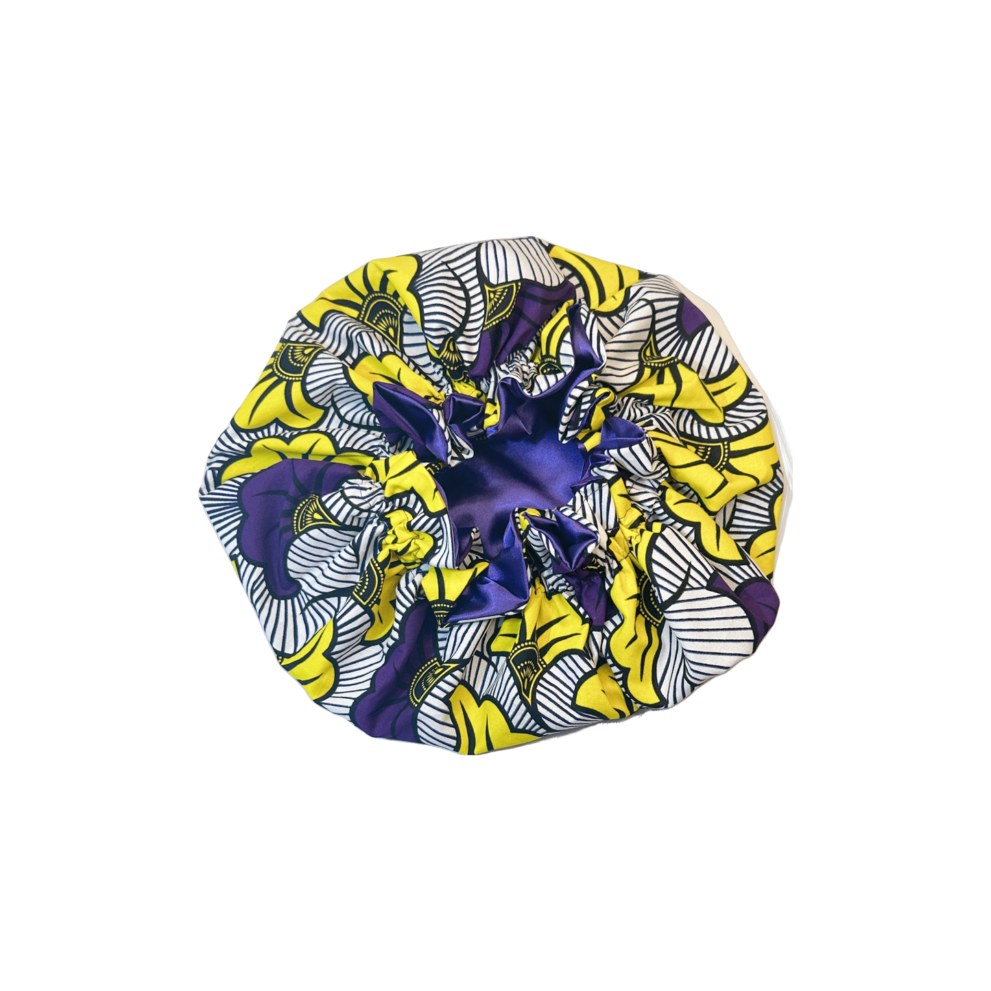 Adult African Print Flare Bonnet