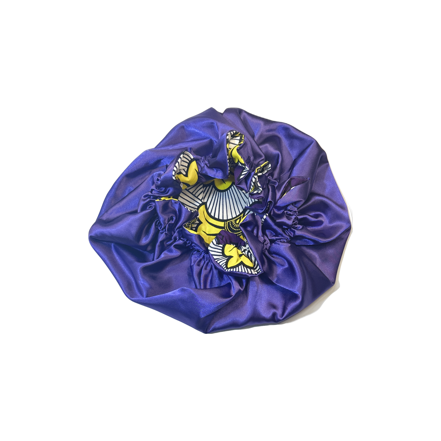 Adult African Print Flare Bonnet