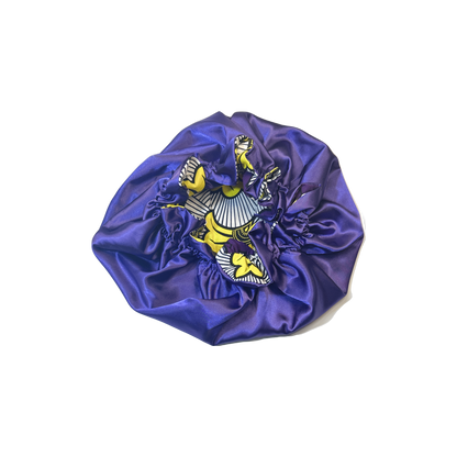 Adult African Print Flare Bonnet