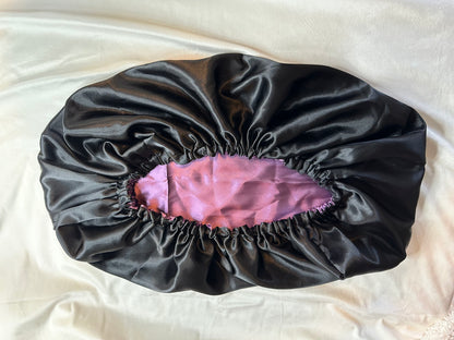 Reversible Satin linned Bonnet Pillowcase