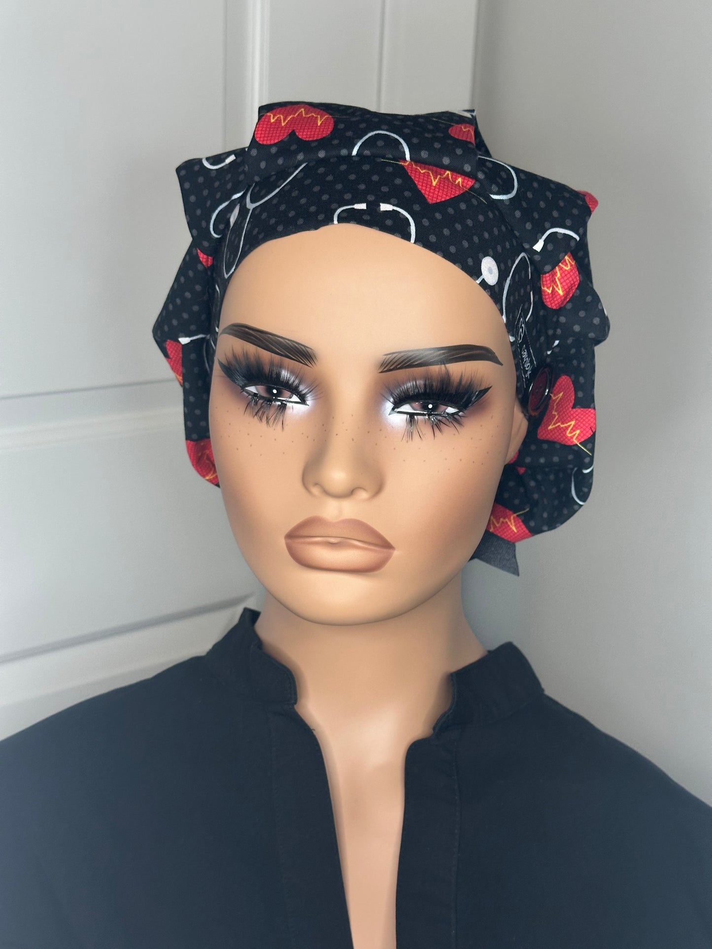 Small Pleated Scrub Cap