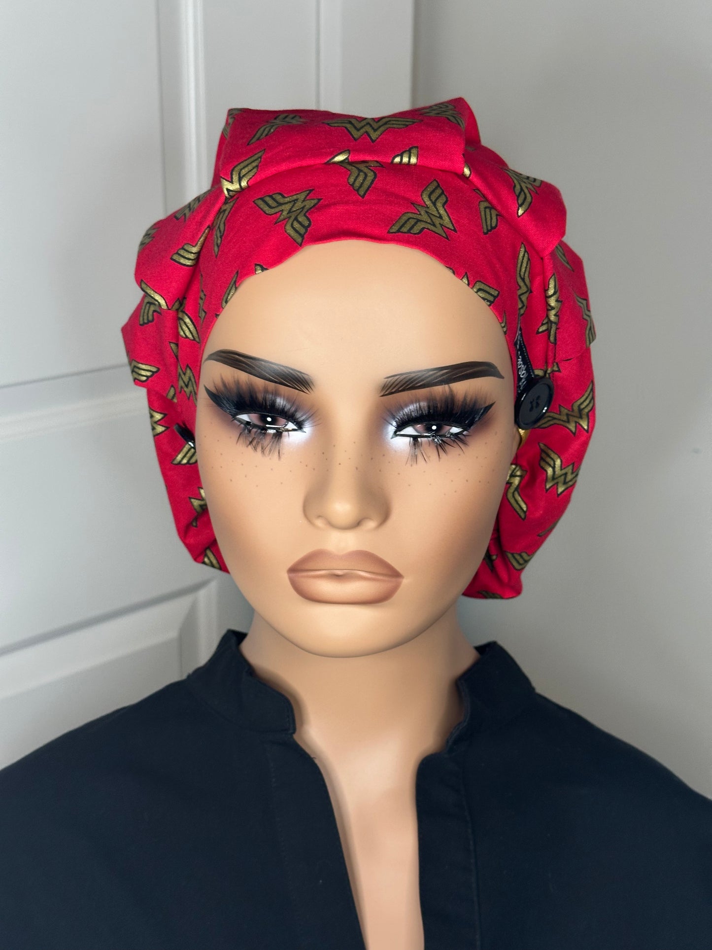 Small Pleated Scrub Cap