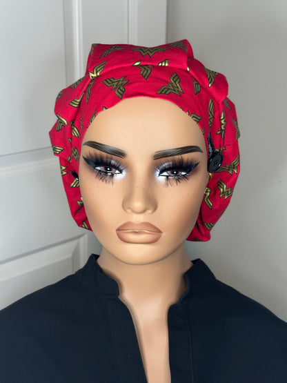 Small Pleated Scrub Cap