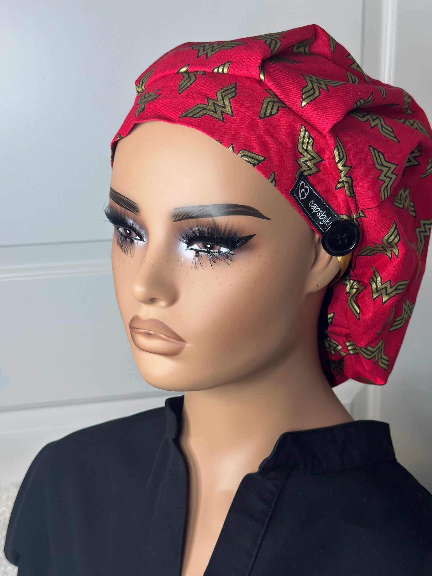 Small Pleated Scrub Cap