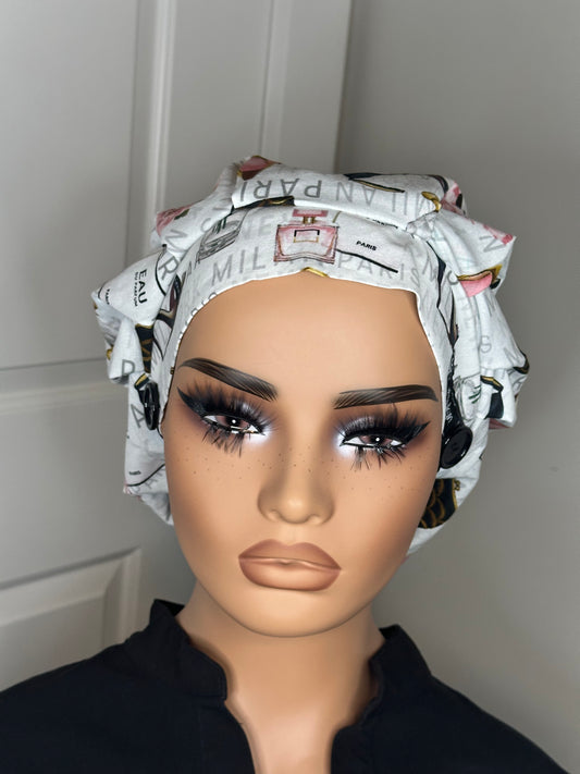 Small Pleated Scrub Cap