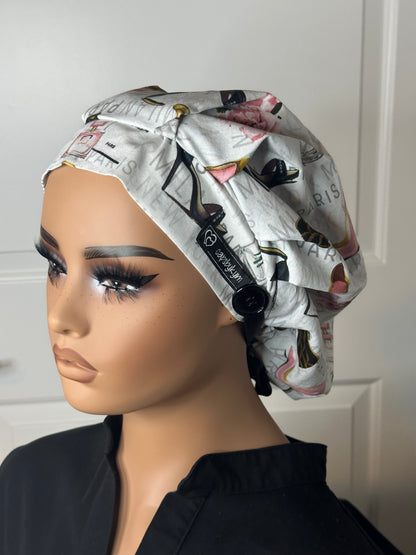 Small Pleated Scrub Cap