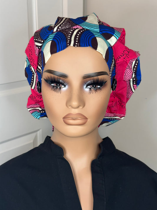 Regular Pleated Scrub Cap