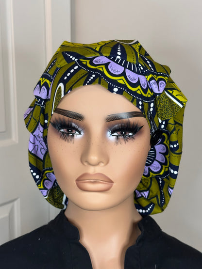 Small Pleated Scrub Cap