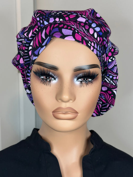 Small Pleated Scrub Cap