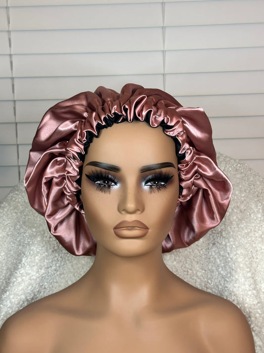 Satin Linned Reversible Bonnet