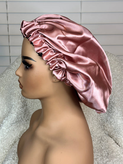 Satin Linned Reversible Bonnet
