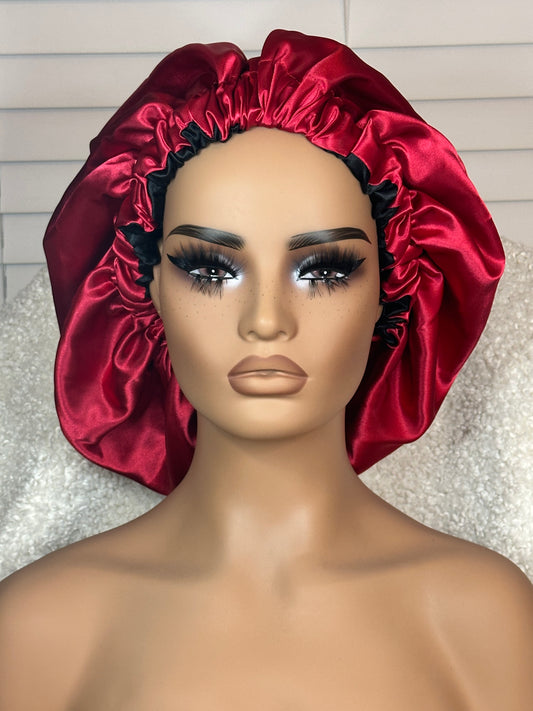 Satin Linned Reversible Bonnet