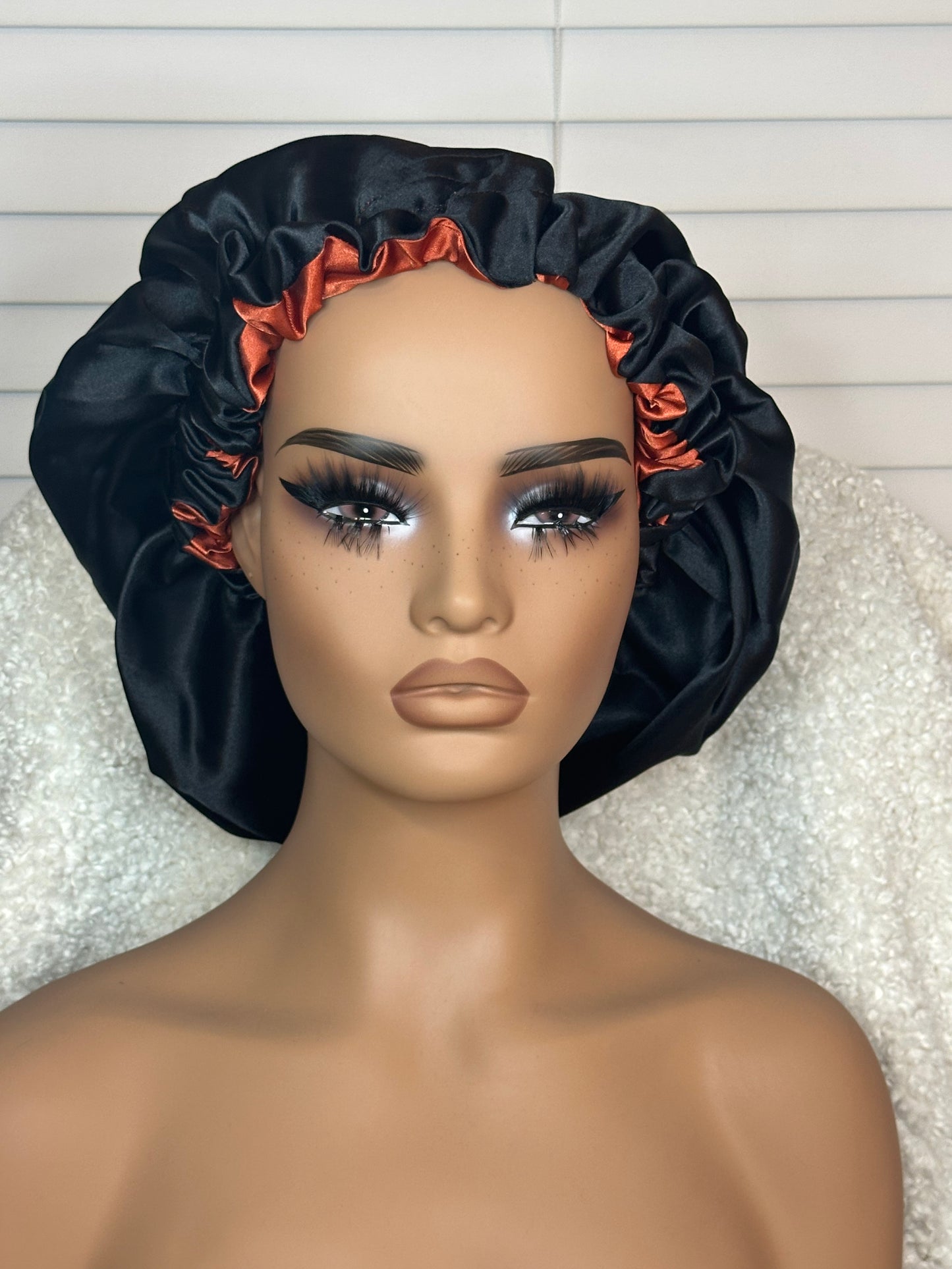 Satin Linned Reversible Bonnet