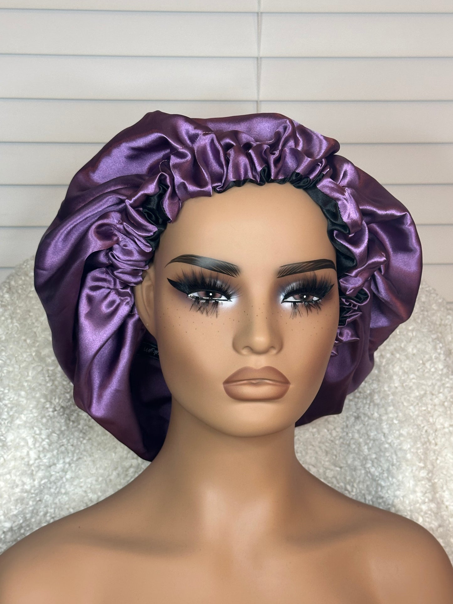Satin Linned Reversible Bonnet