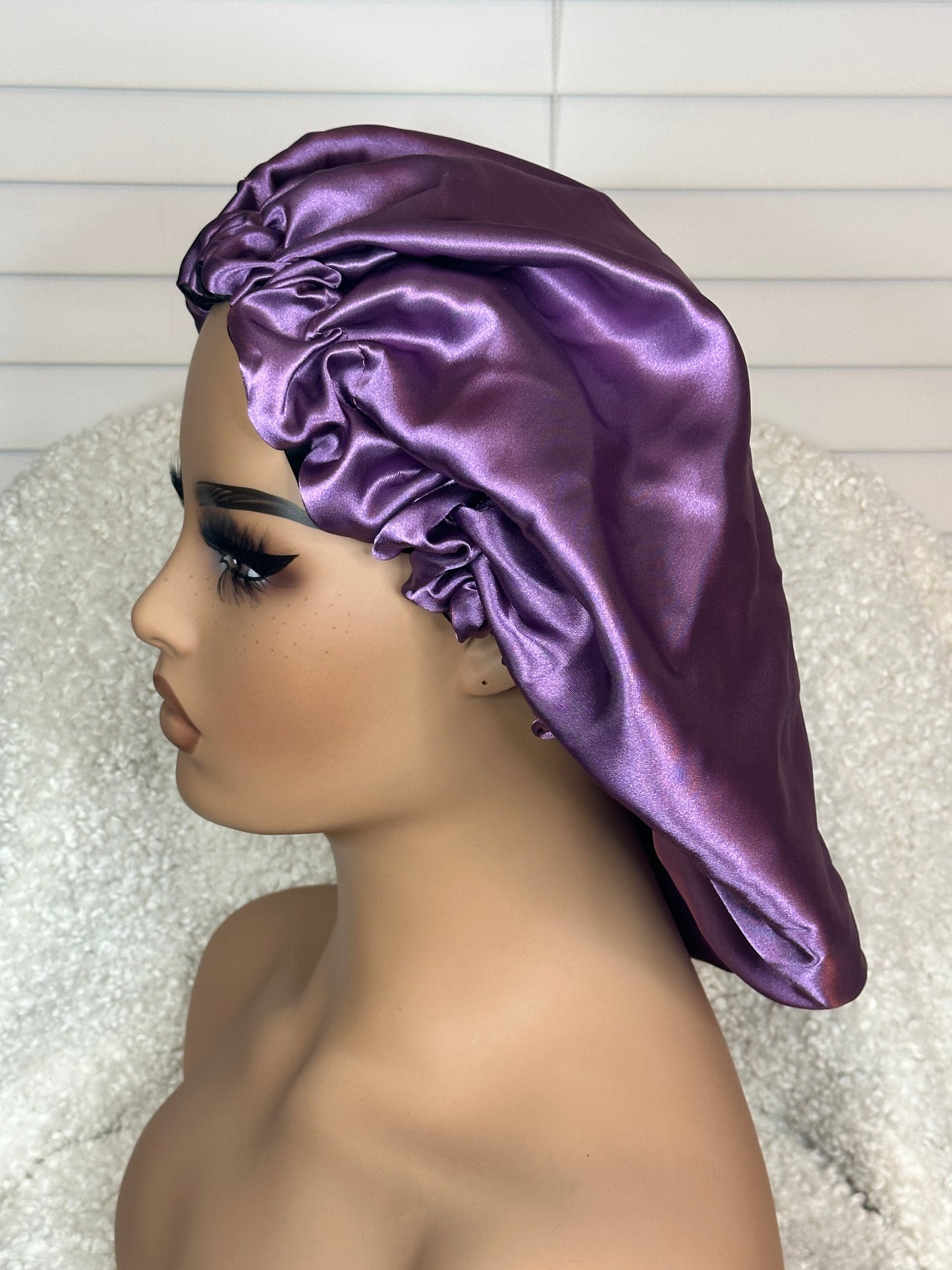 Satin Linned Reversible Bonnet