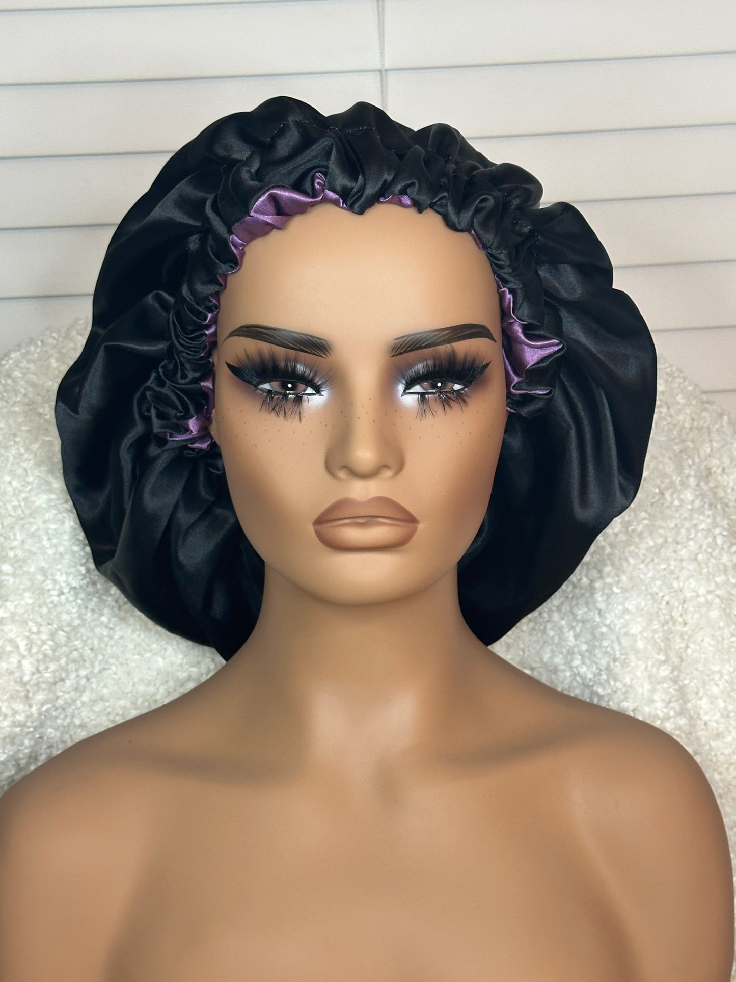 Satin Linned Reversible Bonnet