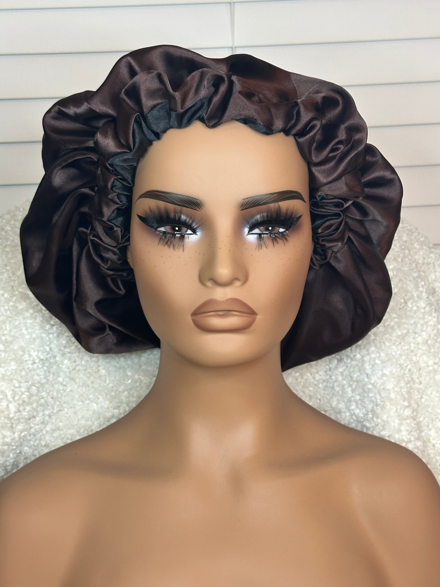 Satin Linned Reversible Bonnet