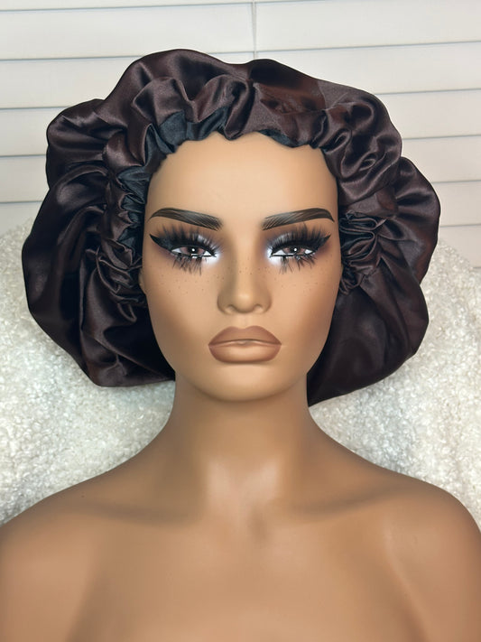 Satin Linned Reversible Bonnet