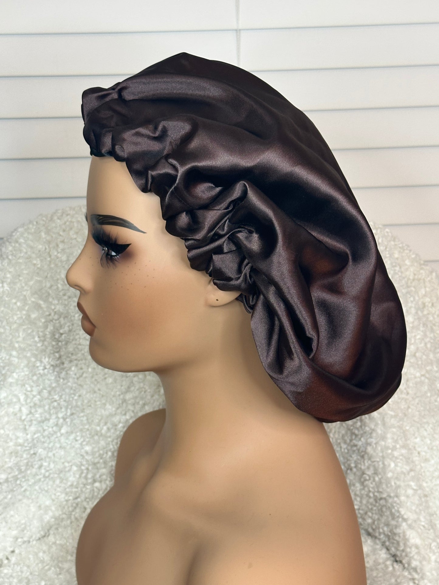 Satin Linned Reversible Bonnet