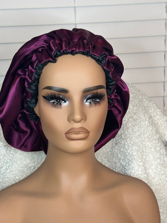 Satin Linned Reversible Bonnet
