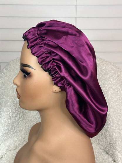 Satin Linned Reversible Bonnet