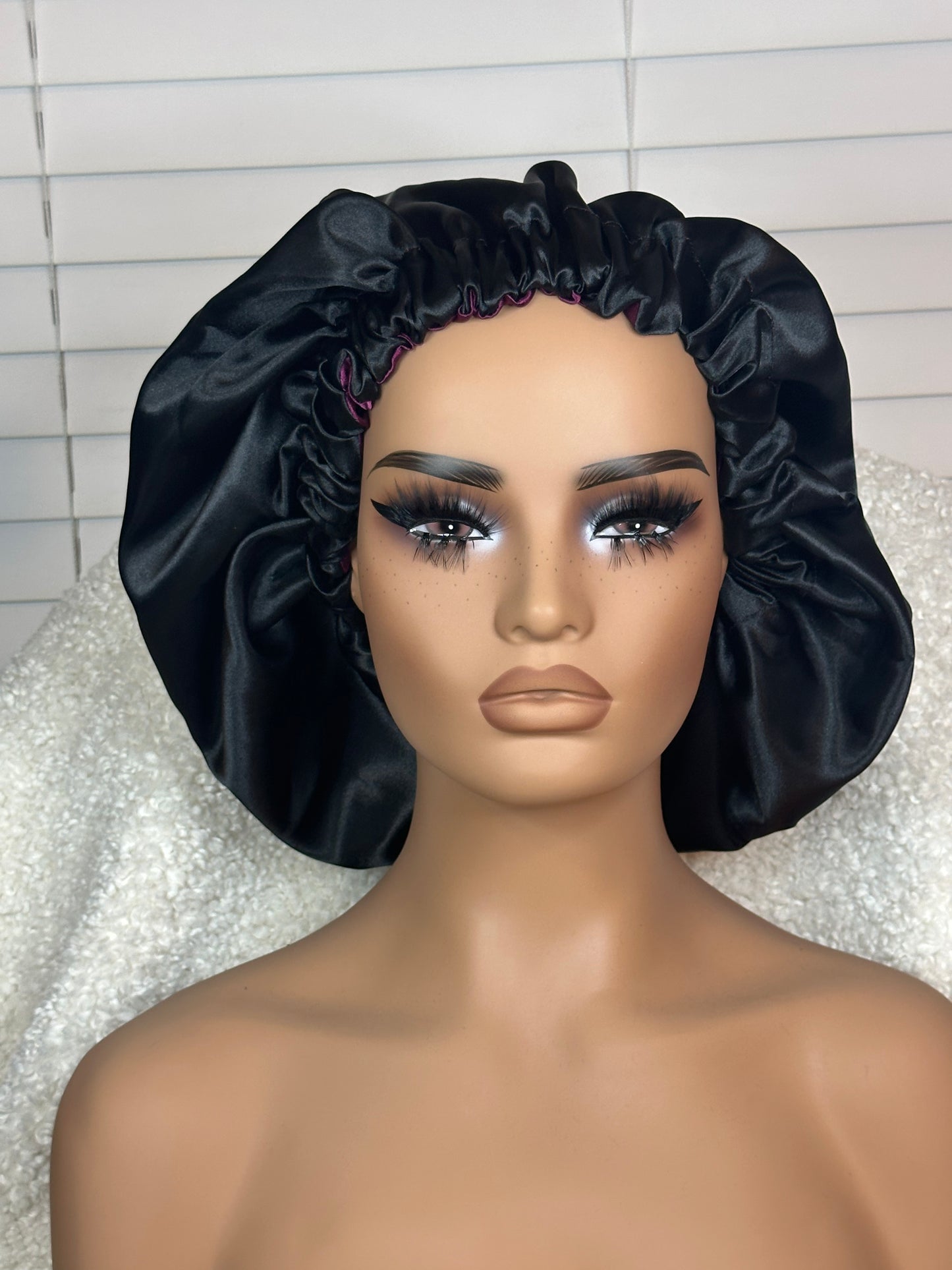 Satin Linned Reversible Bonnet