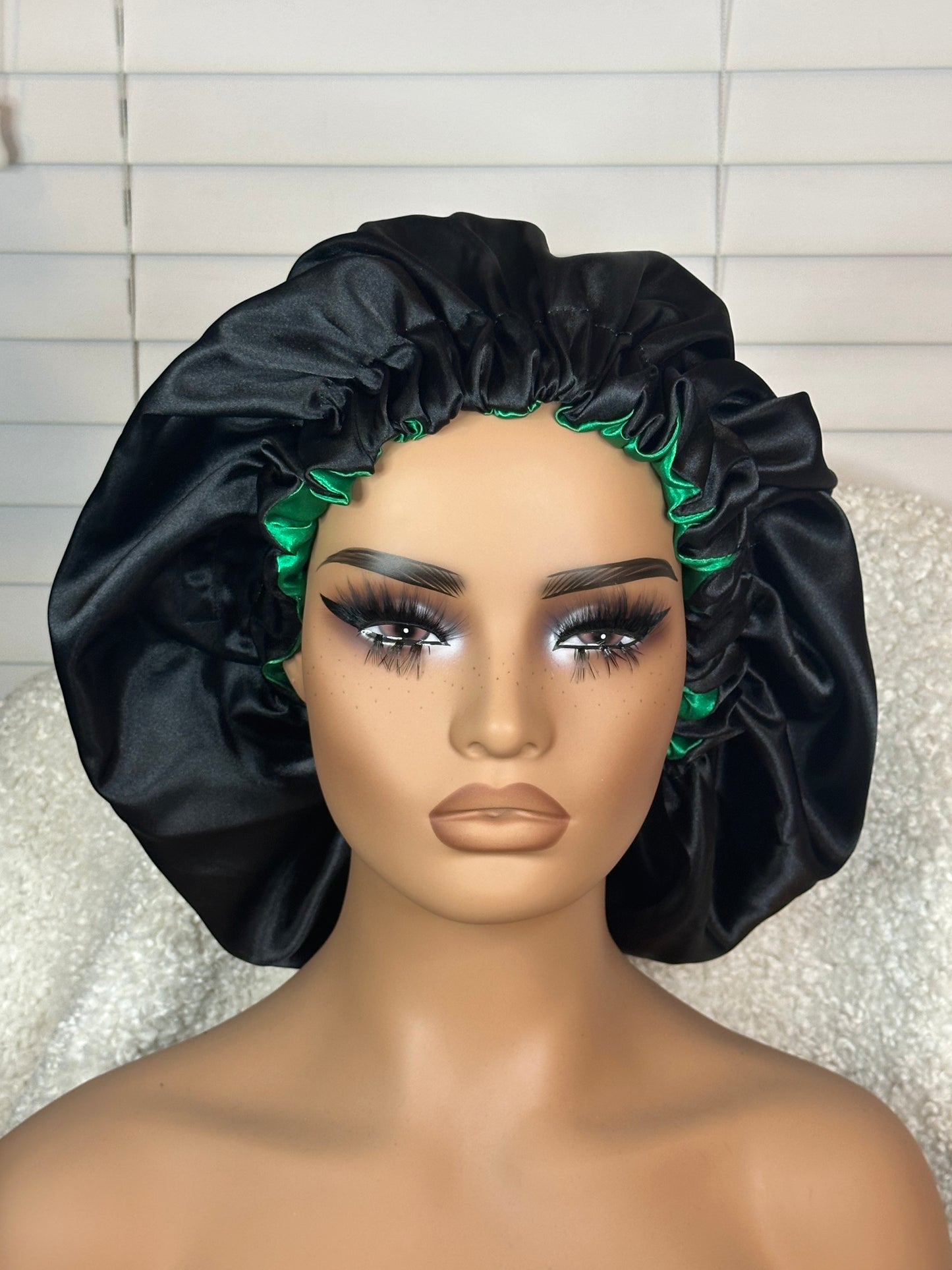 Satin Linned Reversible Bonnet