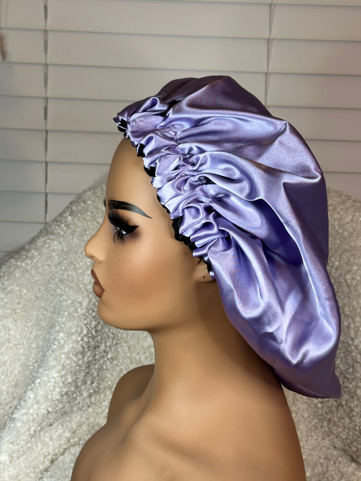 Satin Linned Reversible Bonnet